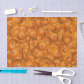 Fruity Fun Tangerine Print Patroon Tissuepapier (Craft)