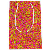 Fruity Glitter Stippen-GIFT BAG M Medium Cadeauzakje (Voorkant)