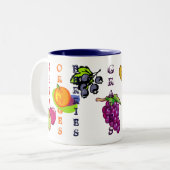 Fruity Grapes Mok (Voorkant links)