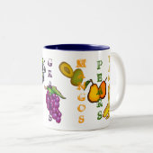Fruity Grapes Mok (Voorkant rechts)