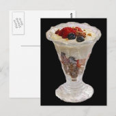 Fruity Italy Sundae Briefkaart (Voorkant / Achterkant)