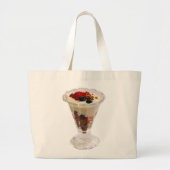 Fruity Italy Sundae Grote Tote Bag (Voorkant)