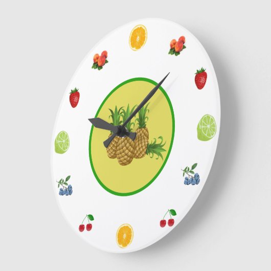 Fruity Kitchen Clock Grote Klok (Hoek)