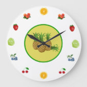 Fruity Kitchen Clock Grote Klok (Voorkant)