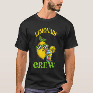 Fruity Lemon Fan Lemons Outfit Summer Lemonade Cre T-shirt