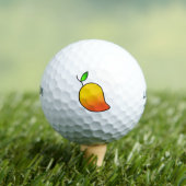 Fruity Mango Golf Balls Golfballen (Insitu Shirt)