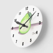 FRUITY PEAR-klok Ronde Klok (Hoek)