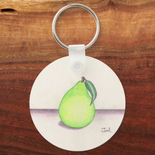 FRUITY PEAR sleutelhanger (Voorkant)