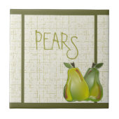 Fruity Pear Tegeltje (Voorkant)