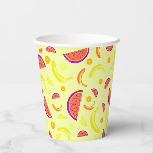 Fruity Pop Papieren Bekers (Achterkant)