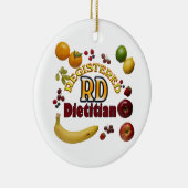 FRUITY RD GEREGISTREERD DIETITISCH KERAMISCH ORNAMENT (Rechts)