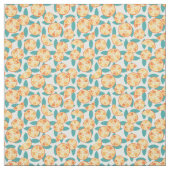 Fruity Retro Oranje Slicks Pattern Stof (Swatch)