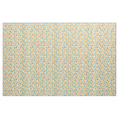 Fruity Retro Oranje Slicks Pattern Stof (Fat Quarter)