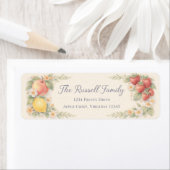 Fruity Return Address Label (Insitu)