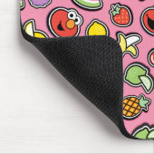 Fruity Sticker Elmo & Abby Cadabby Pattern Muismat (Hoek)