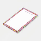 Fruity Sticker Elmo & Abby Cadabby Pattern Post-it® Notes (Schuin)