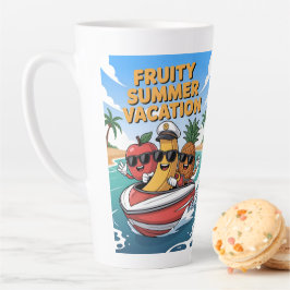 Fruity Summer Vacation Latte Mok