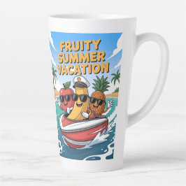 Fruity Summer Vacation Latte Mok