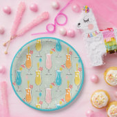 Fruity Tiki Beverages Papieren Bordje (Feest)