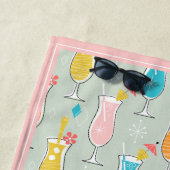 Fruity Tiki Beverages Strandlaken (In situ)