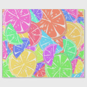 Fruity Tutti Colorful Fruit Slicks Cadeaupapier (Vlak)