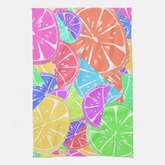 Fruity Tutti Colorful Fruit Slicks Theedoek (Verticaal)