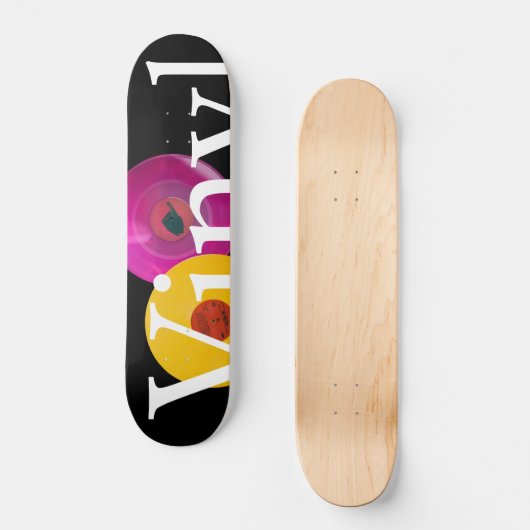 Fruity vinyl bk persoonlijk skateboard (Voorkant)