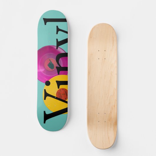 Fruity vinyl gn persoonlijk skateboard (Voorkant)