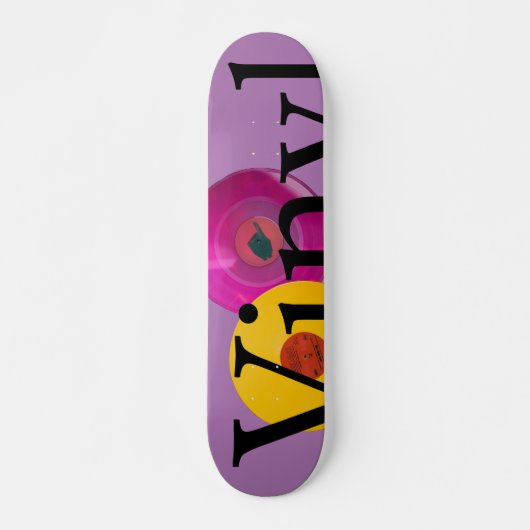 Fruity vinyl p persoonlijk skateboard (Voorkant)