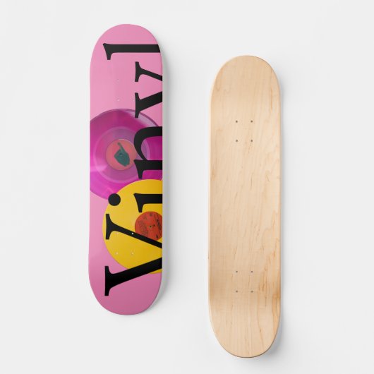 Fruity vinyl pk persoonlijk skateboard (Voorkant)