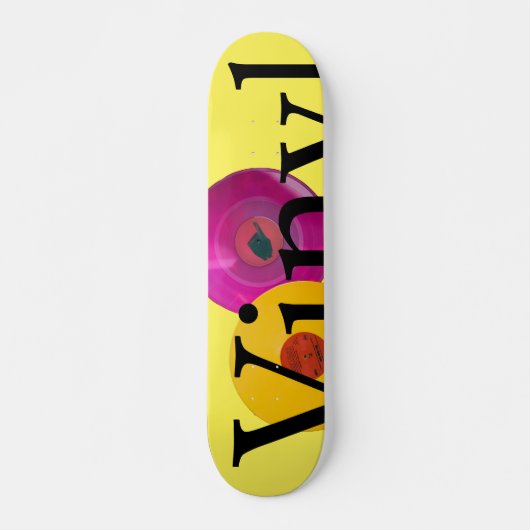 Fruity vinyl y persoonlijk skateboard (Voorkant)