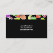 Fruity Wallpaper, Jouw naam hier Visitekaartje (Achterkant)