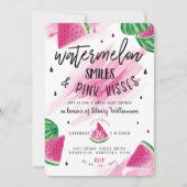 Fruity Watermelon | Uitnodiging tot Baby shower va (Voorkant)