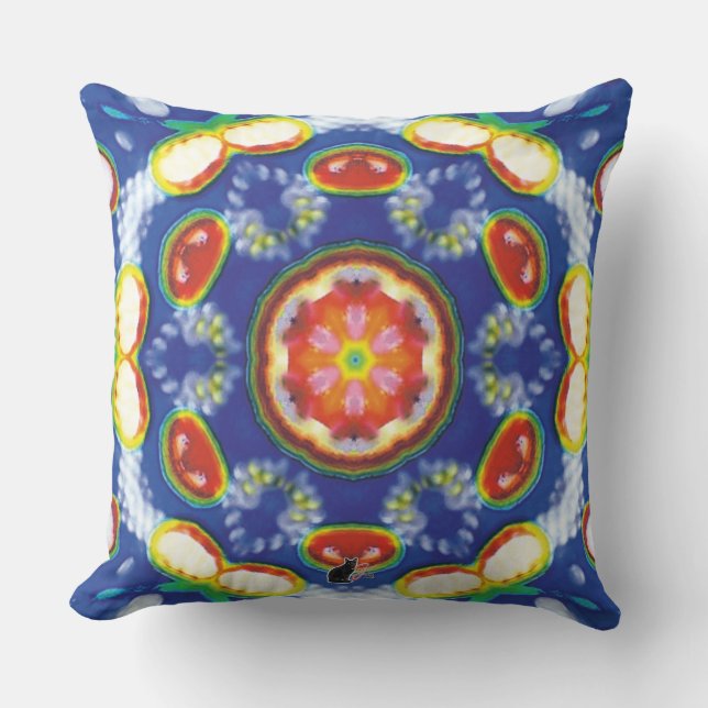 FruityTooty Kaleidoscoop Kussen (Voorkant)