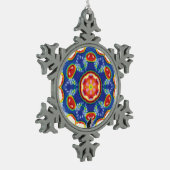 FruityTooty Kaleidoscope Snowflake Ornament (Links)