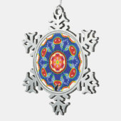 FruityTooty Kaleidoscope Snowflake Ornament (Rechts)