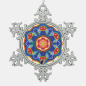 FruityTooty Kaleidoscope Snowflake Ornament (Voorkant)
