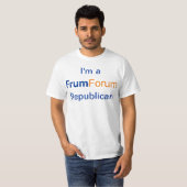 FrumForum Republican T-shirt (Voorkant volledig)