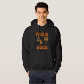 Frunk As Duck   Rubber Duck Drinking Meme Humor 3 Hoodie (Voorkant volledig)