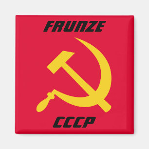 Frunze, CCCP Sovjet-Unie, Bisjkek Kirgizië Magneet