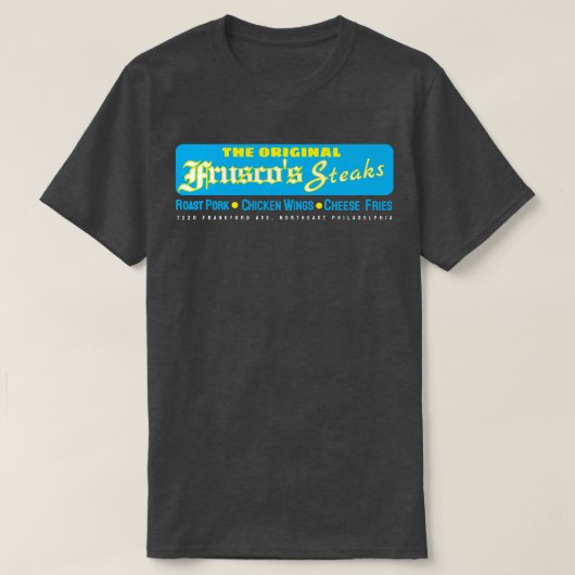 FRUSCO'S STEAKS PHILADELPHIA T-SHIRT (Design voorkant)