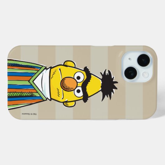Frustrated Bert Case-Mate iPhone Case (Achterkant (horizontaal))