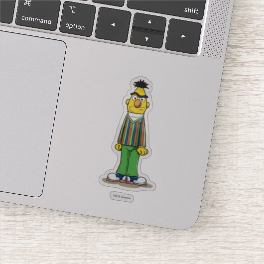 Frustrated Bert Sticker (Detail)
