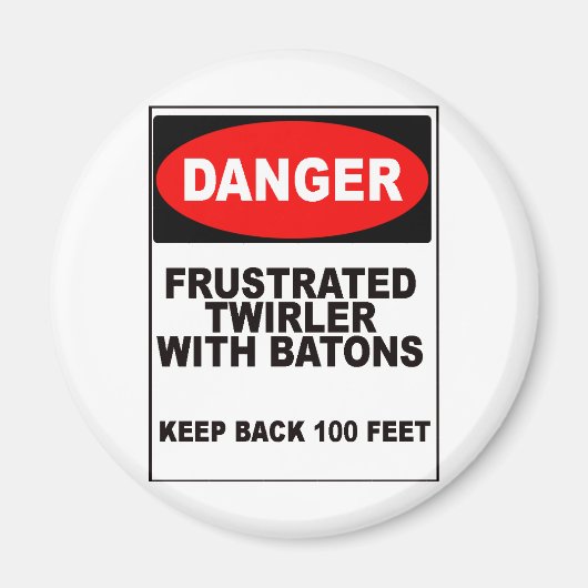 Frustrated Twirler Magneet (Voorkant)