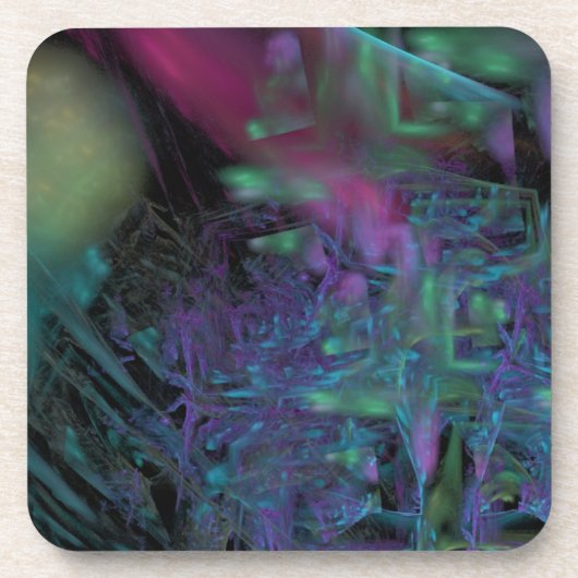 Frustratie in kleur bier onderzetter (Voorkant)