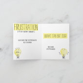 Frustratie Kaart (Binnen)