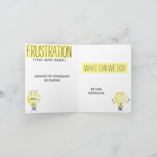Frustratie Kaart (Binnen)