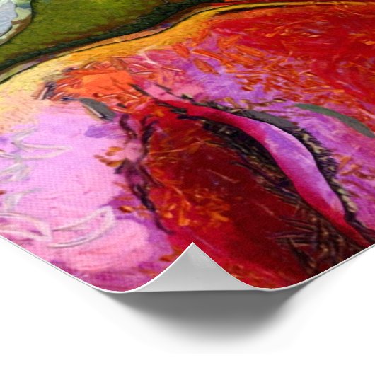 FRUTAS DIVERSAS VARIOUS FRUITS VERSCHIEDENE FRÜCHT POSTER (Hoek)