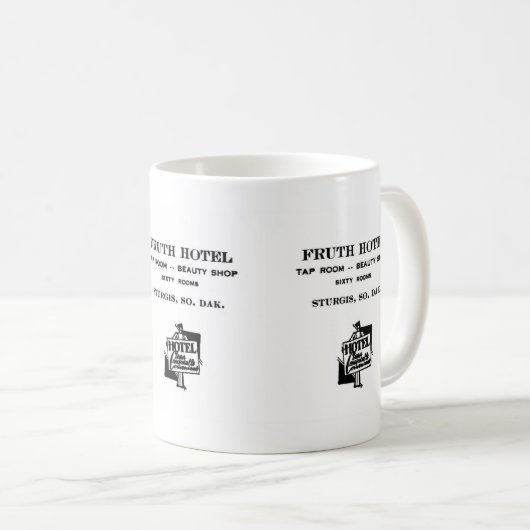 Fruth Hotel, Sturgis, South Dakota, Mok (Voorkant rechts)