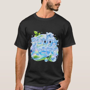 Frutiger Aero Glanzende Y2K-Bubble-esthetiek T-shirt